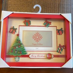 Christmas Tree Shadowbox Tower with 4”x 6”picture opening